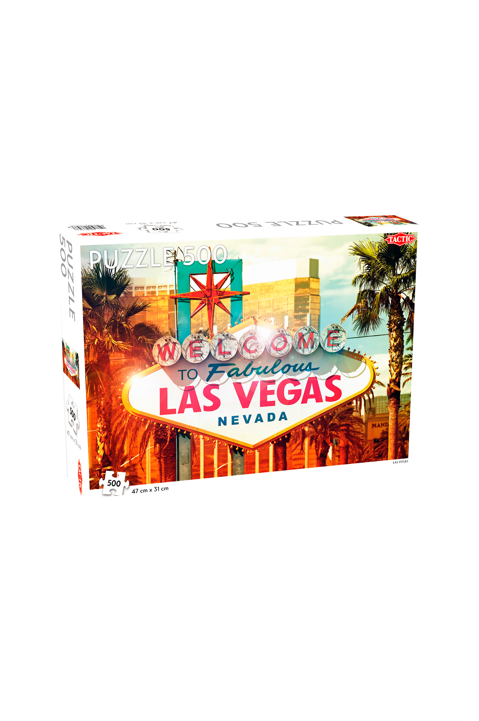 Tactic - 500 pcs puzzle: Welcome to Las Vegas