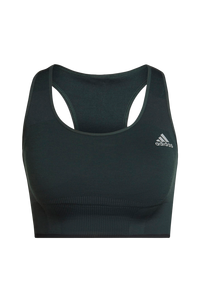 adidas Sport Performance - Sport-bh Rum MS Merino - Grön - 34/36