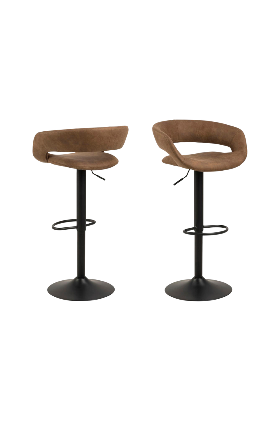 AC Design Furniture Barstol Leo, 2-pack, brun från AC Design Furniture, bild 4