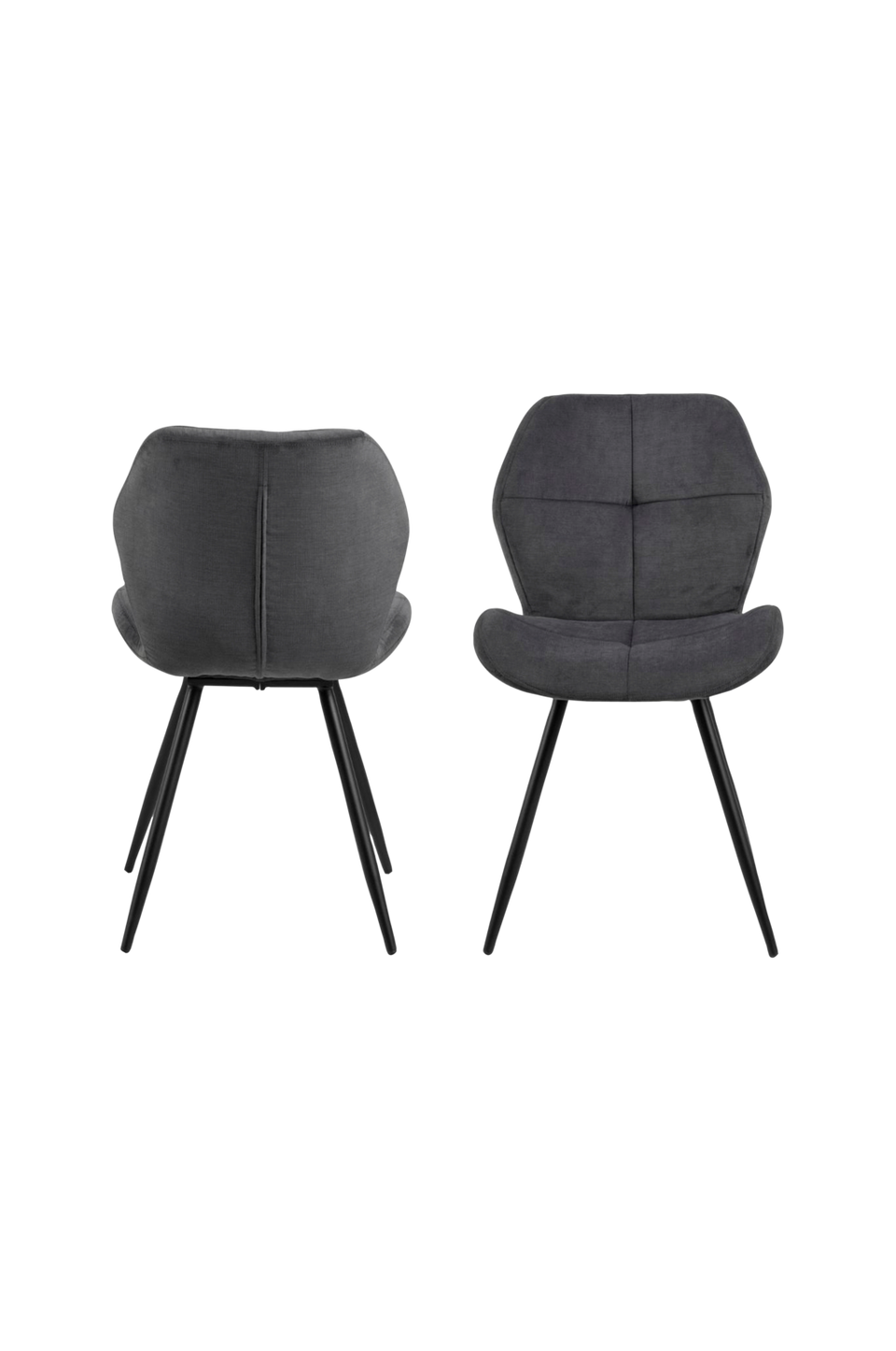 AC Design Furniture Matstol Petter, 2-pack, grå från AC Design Furniture, bild 5