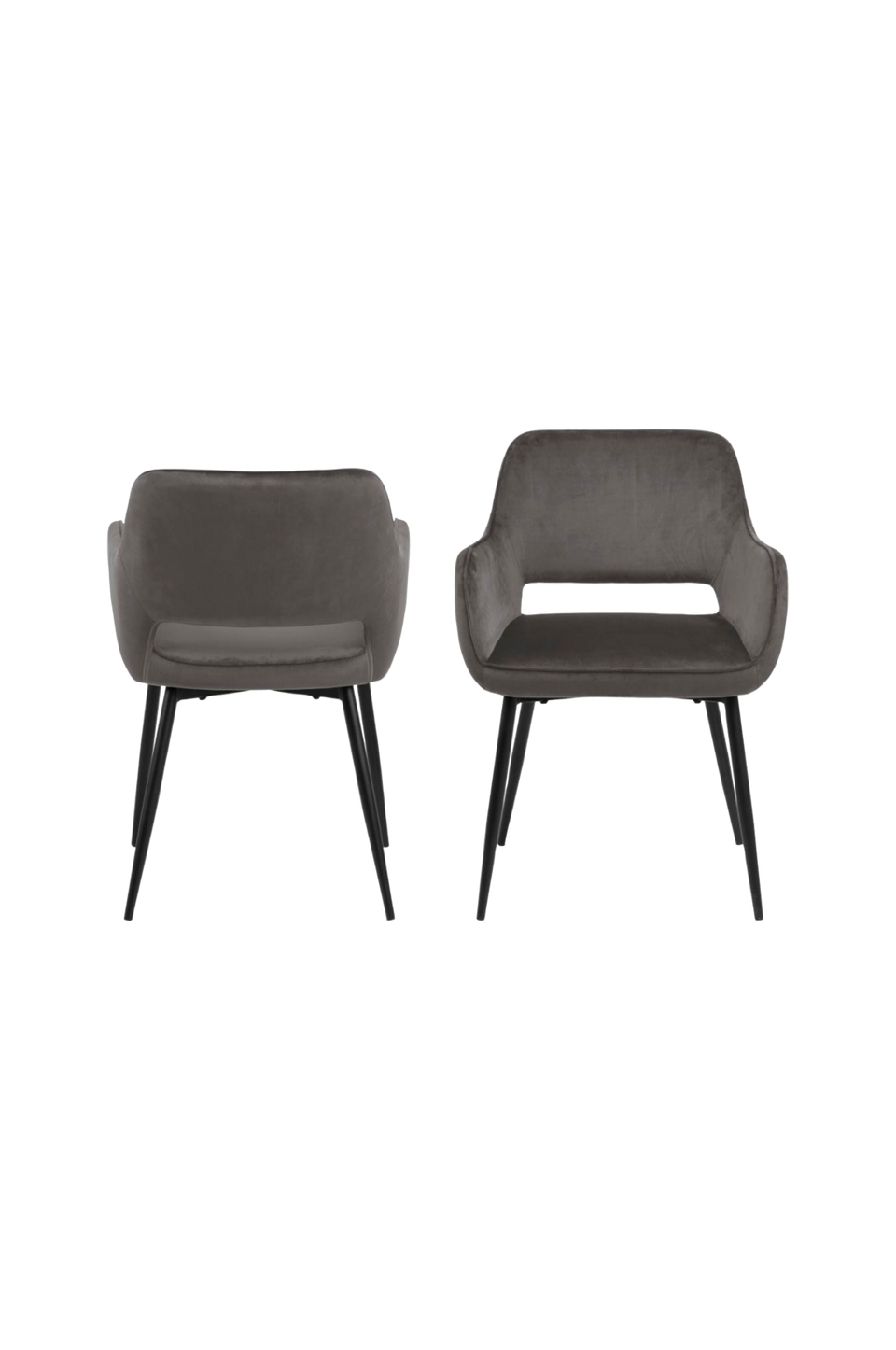 AC Design Furniture Karmstol Neija, 2-pack, grå från AC Design Furniture, bild 5