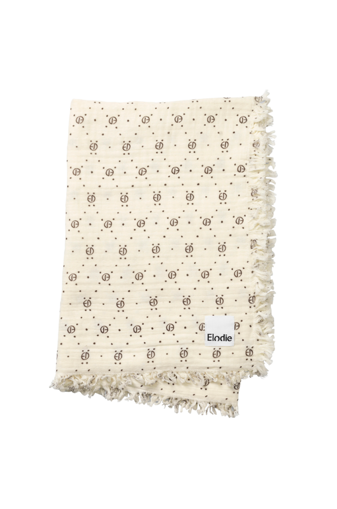 Soft Cotton Blanket - Monogram
