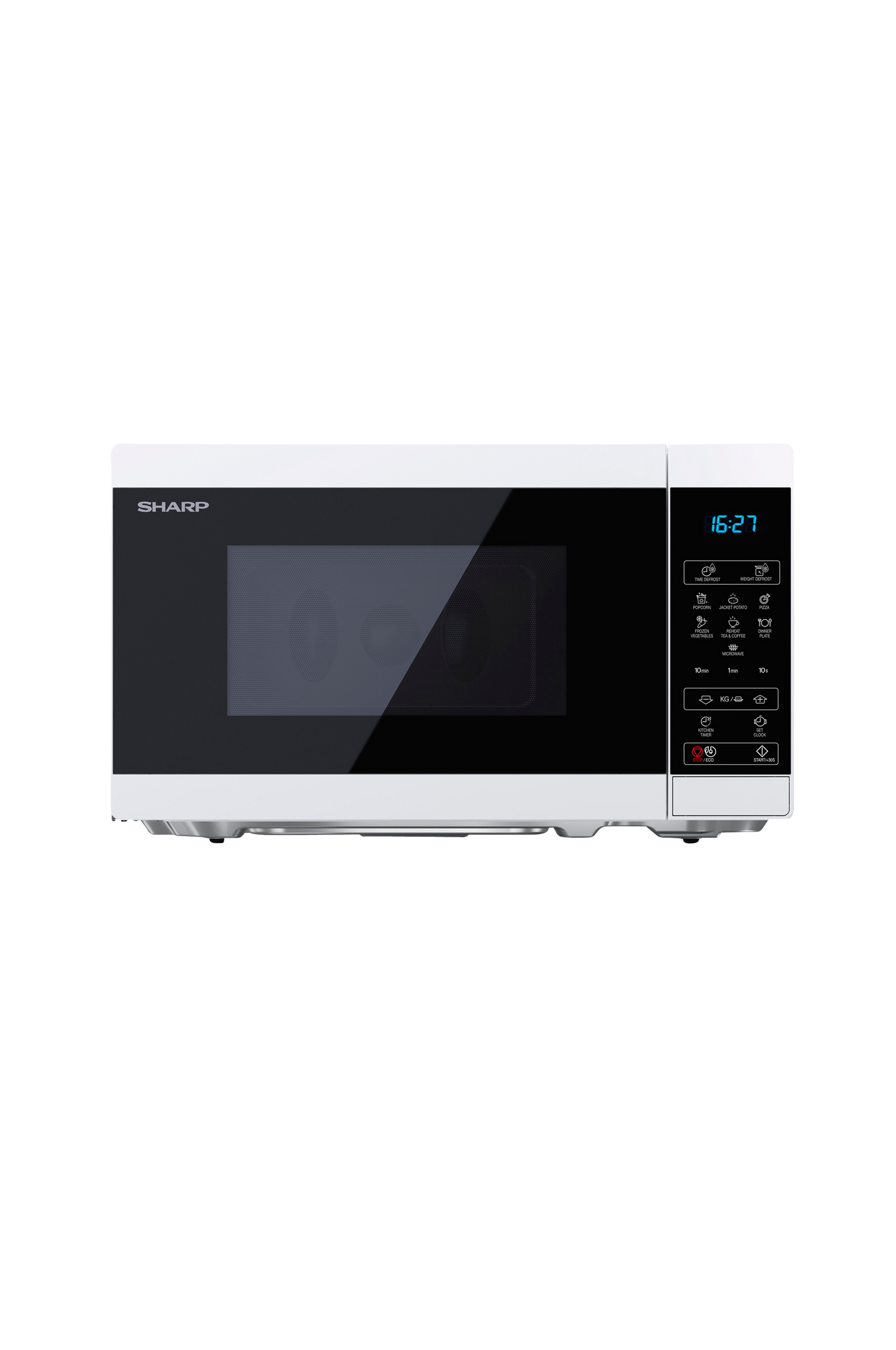 Sharp - Microvågsugn 20l Digital panel 800W