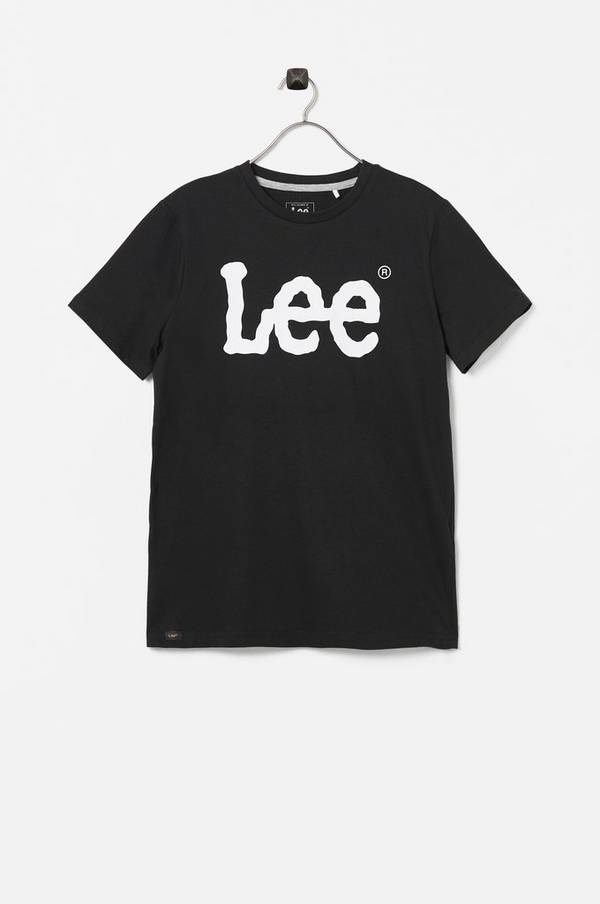 Lee - T-shirt Wobbly Graphic T-shirt - Sort - 170/176