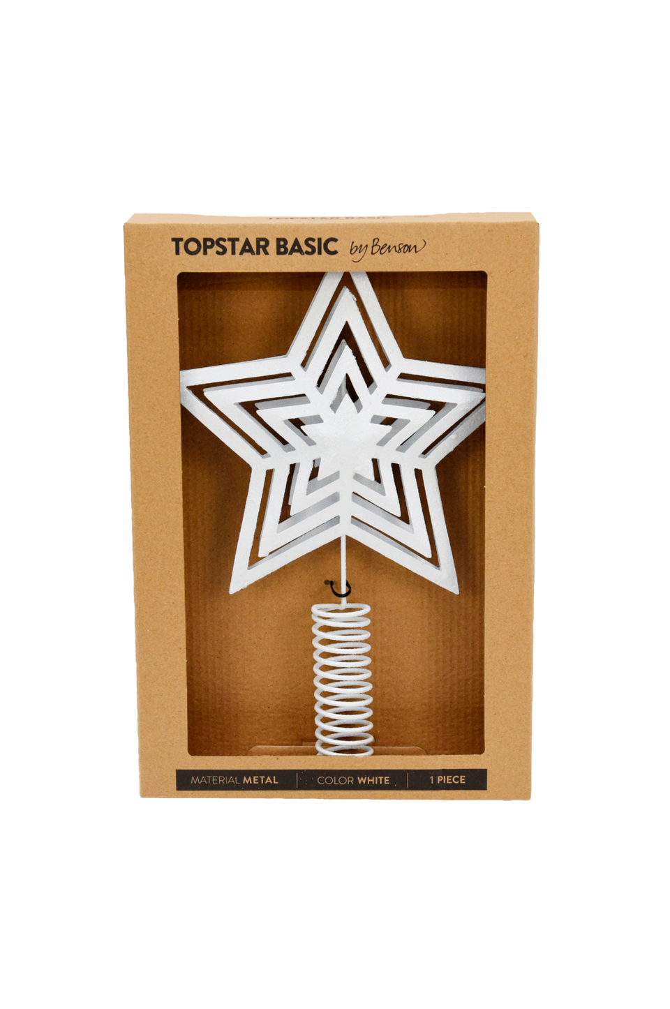 by Benson Julgransstjärna Topstar Basic, vit från by Benson, bild 2