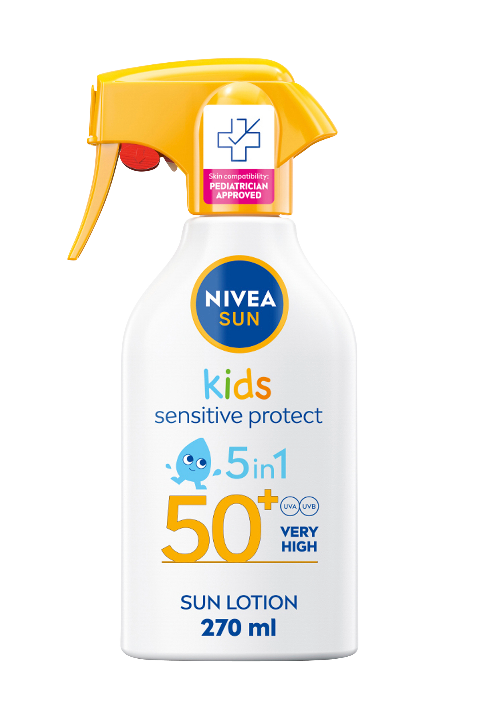 Nivea - Kids Sensitive Protect & Play Sun Spray 50+ 270 ml