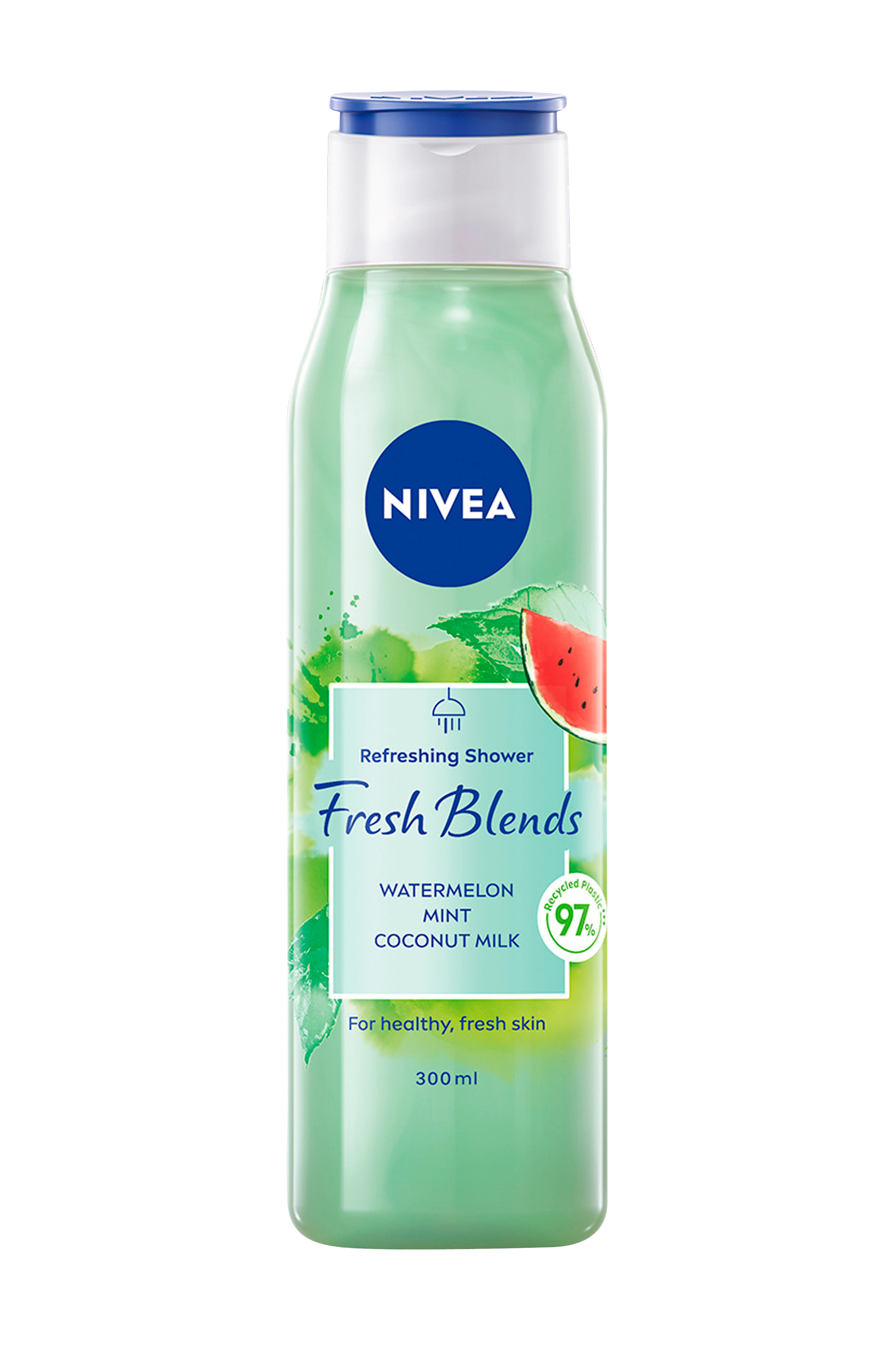 Nivea Fresh Blends Watermelon Shower Gel 300 ml Bad & dusch Ellos.se