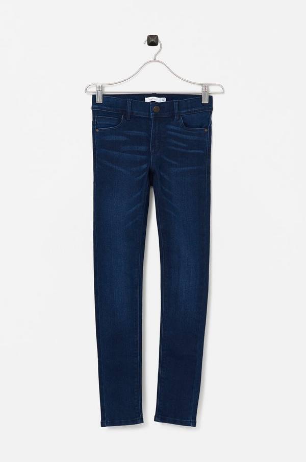 Name it - Jeans nkfPolly dnmTax Pant - Blå - 116 - Jeans - Tøj til børn  (29073791)