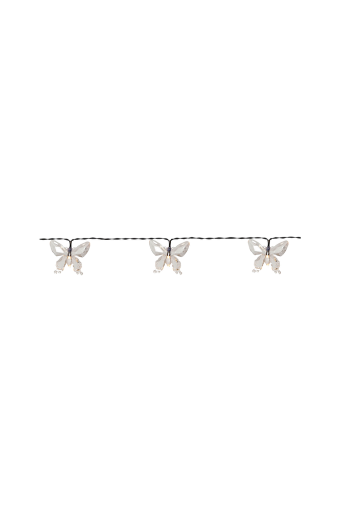 Solcellelyskæde Papillon