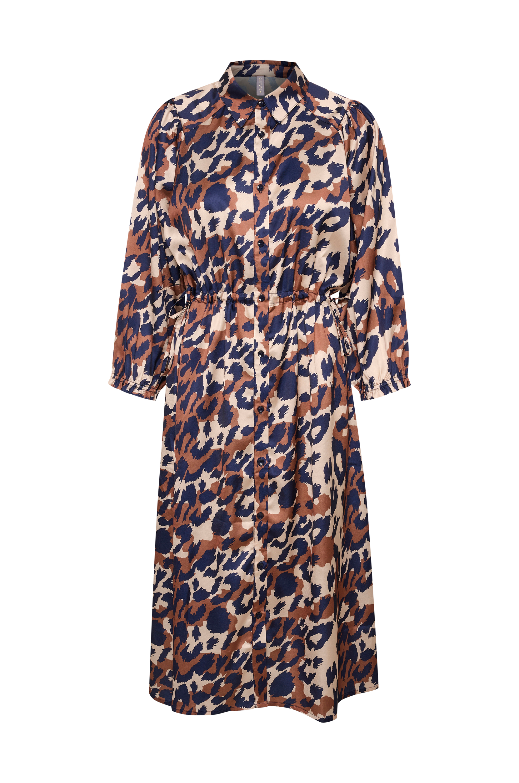 Culture - Skjortekjole cuTania Dress - Brun - 48