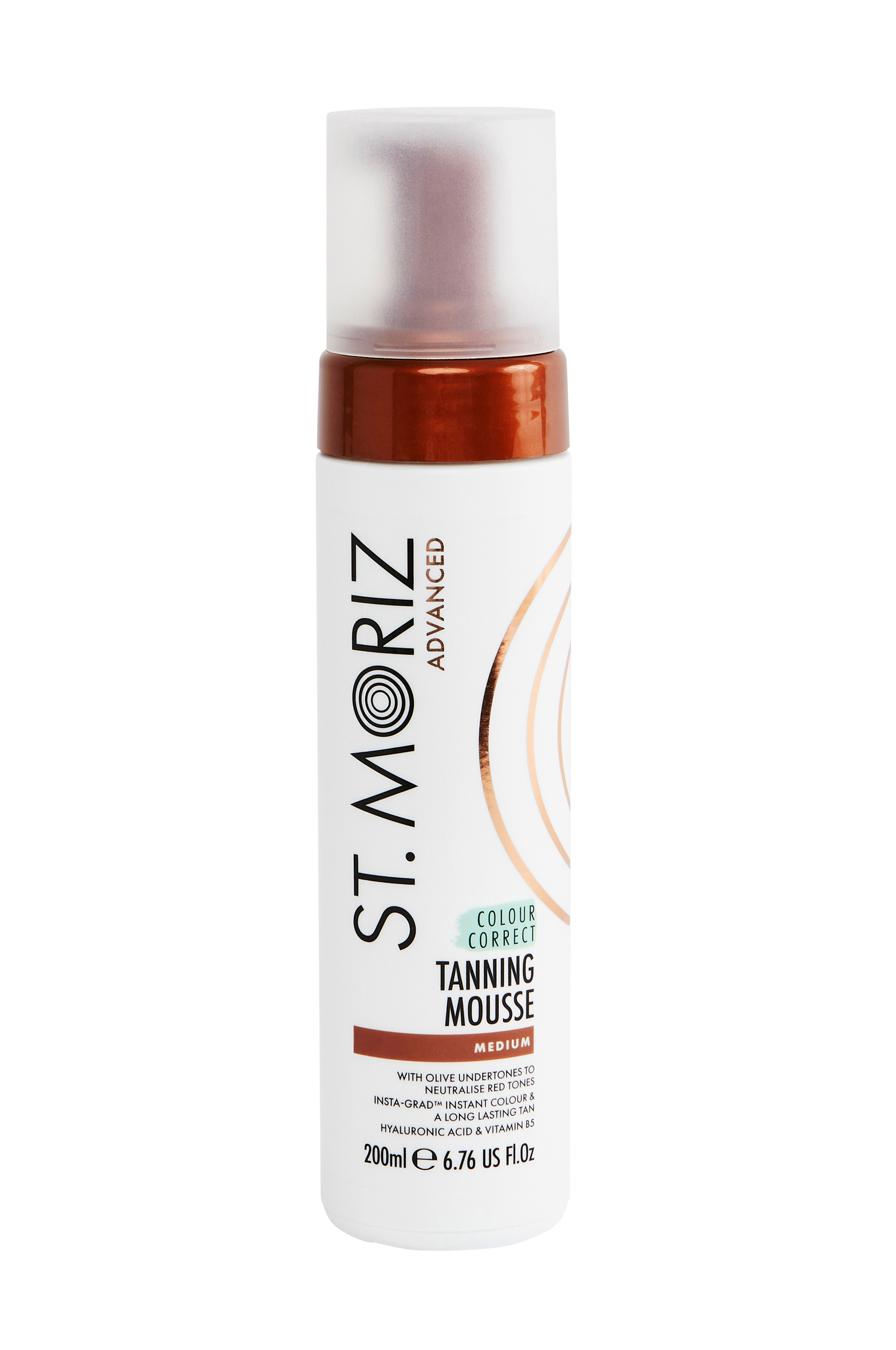 St. Moriz - Colour Correcting Tanning Mousse Medium 200 ml