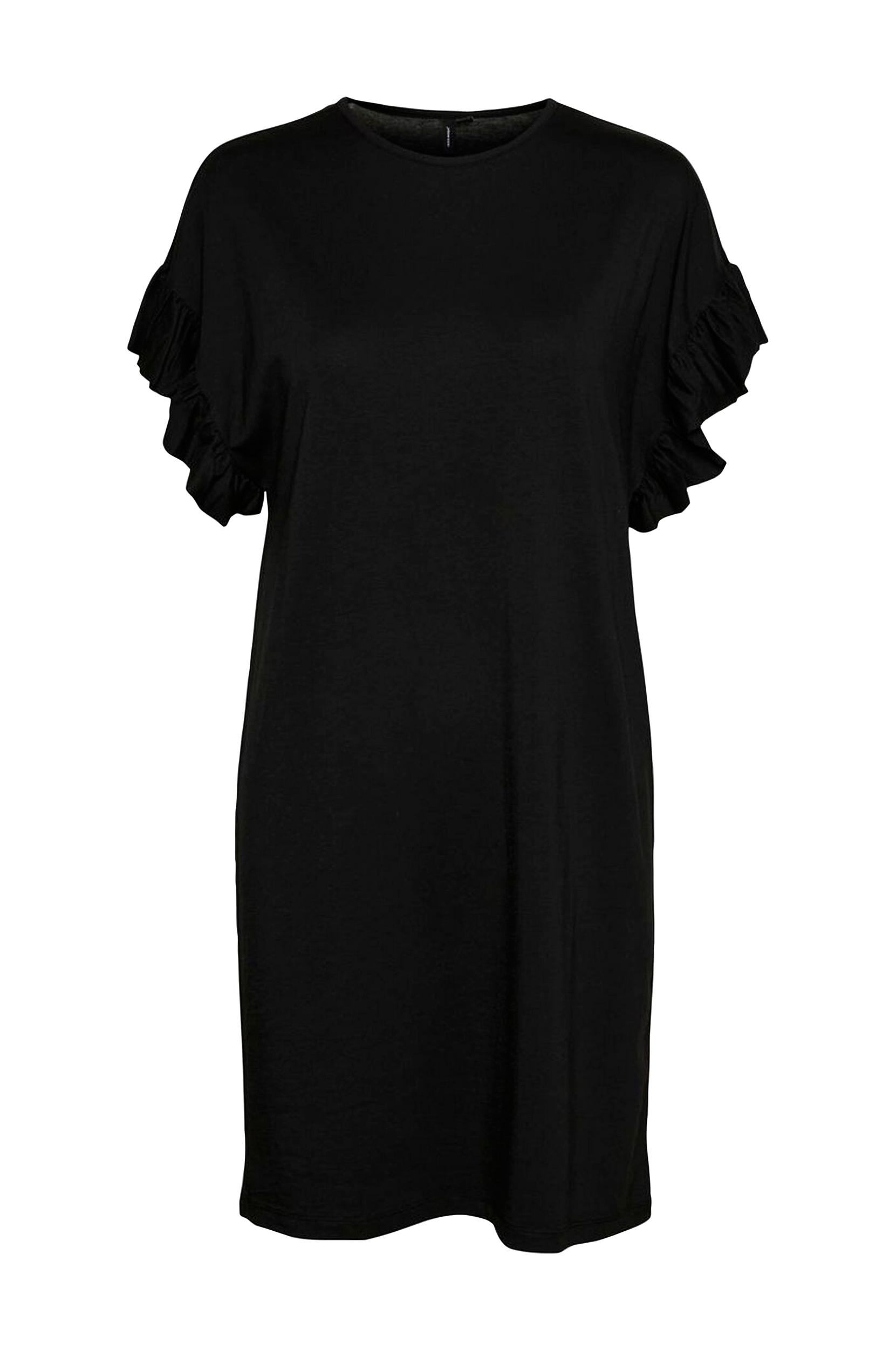 Vero Moda - Kjole vmPanda S/S Frill Short Dress - Sort - 38/40