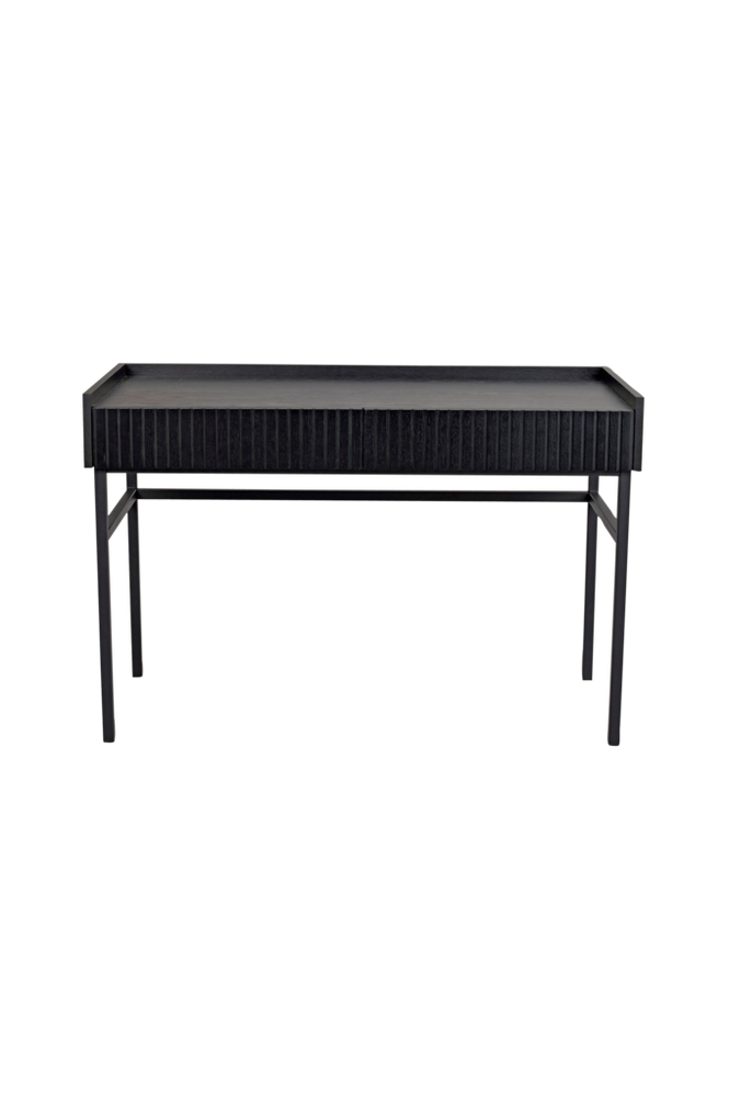 Haliifax skrivebord 135x62 med bordplate i tre