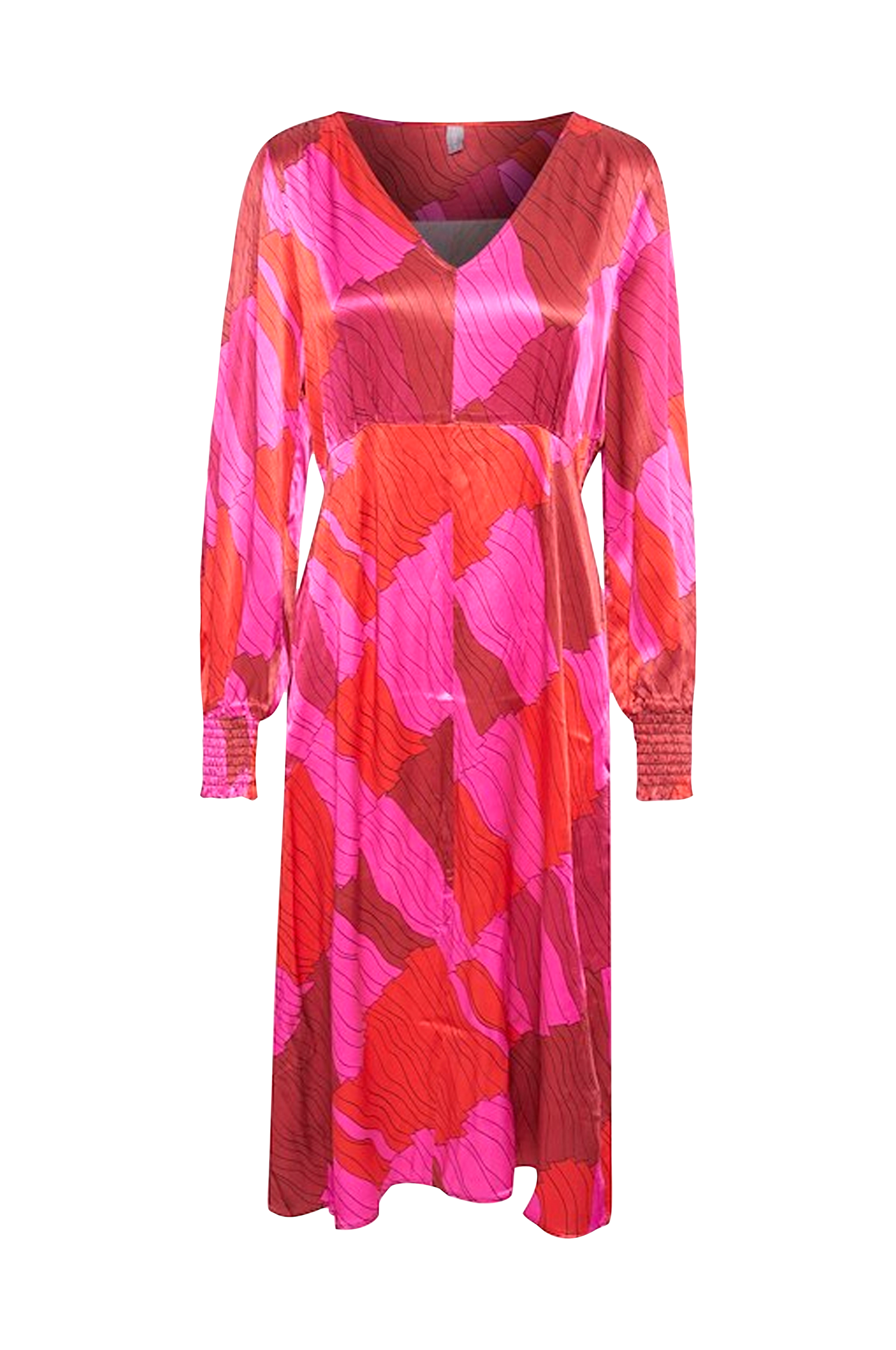 Culture - Kjole cuHelma Long Dress - Rosa - 40