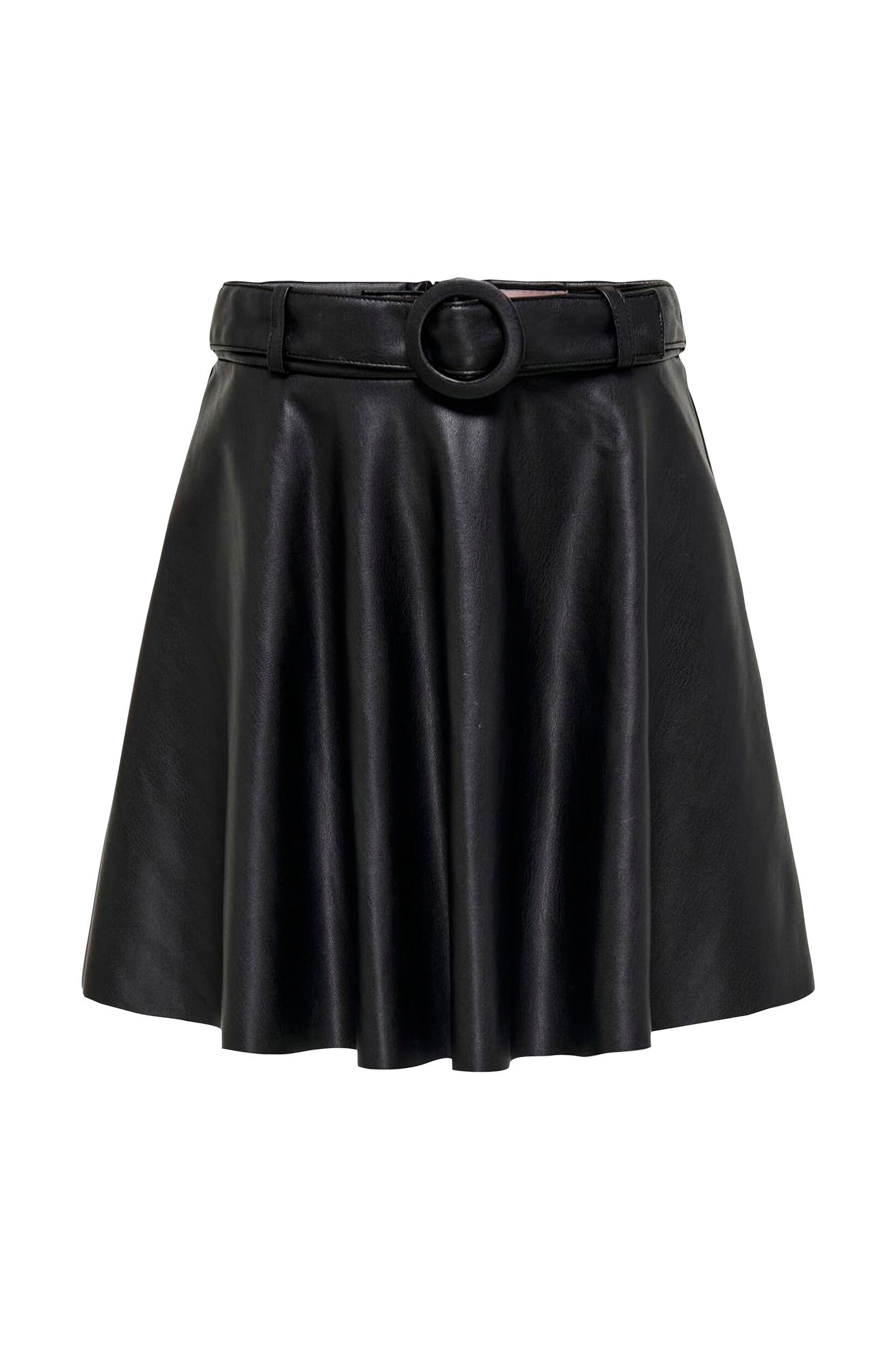 KIDS ONLY - Nederdel kogKalia Faux Leather Skirt - Sort - 152