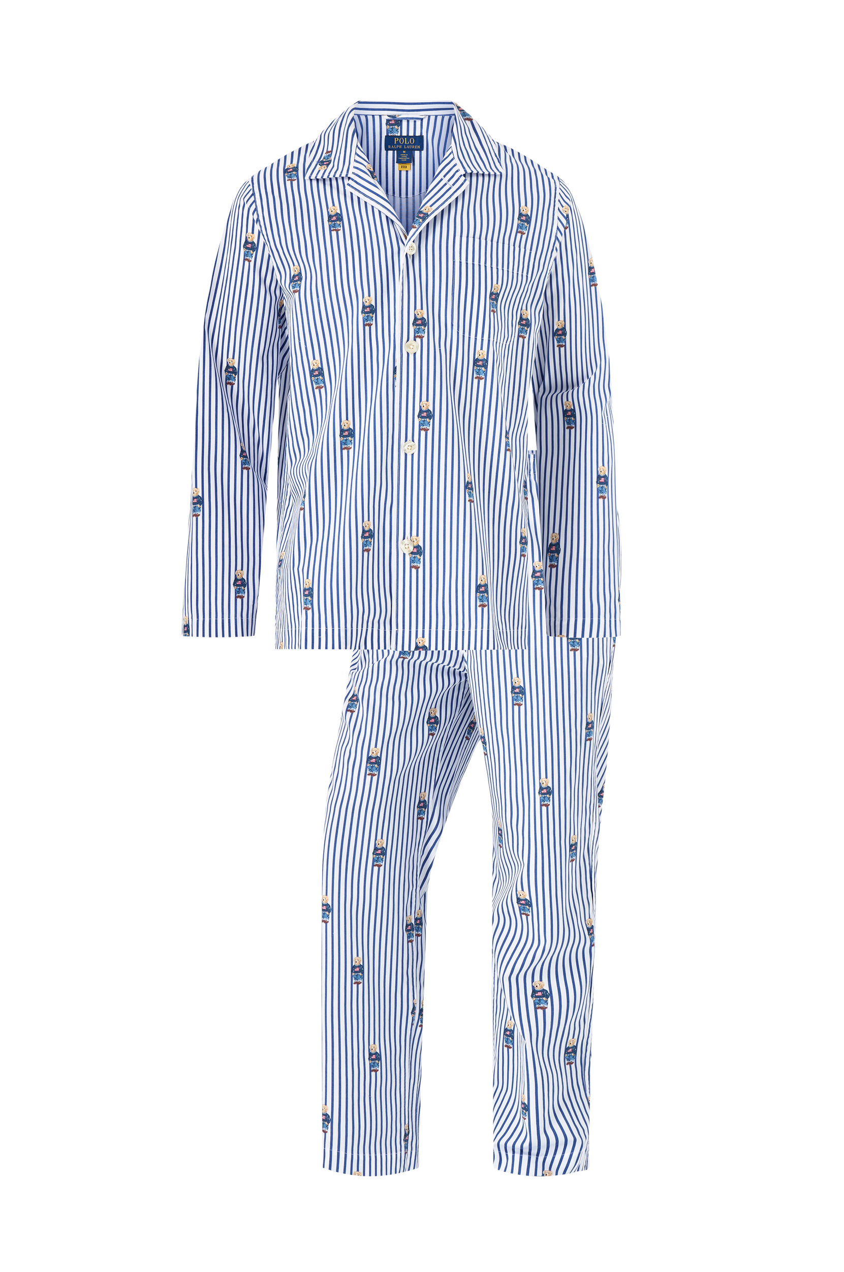 Polo Ralph Lauren - Pyjamas Bear L/S PJ Sleep Set - Multi - M