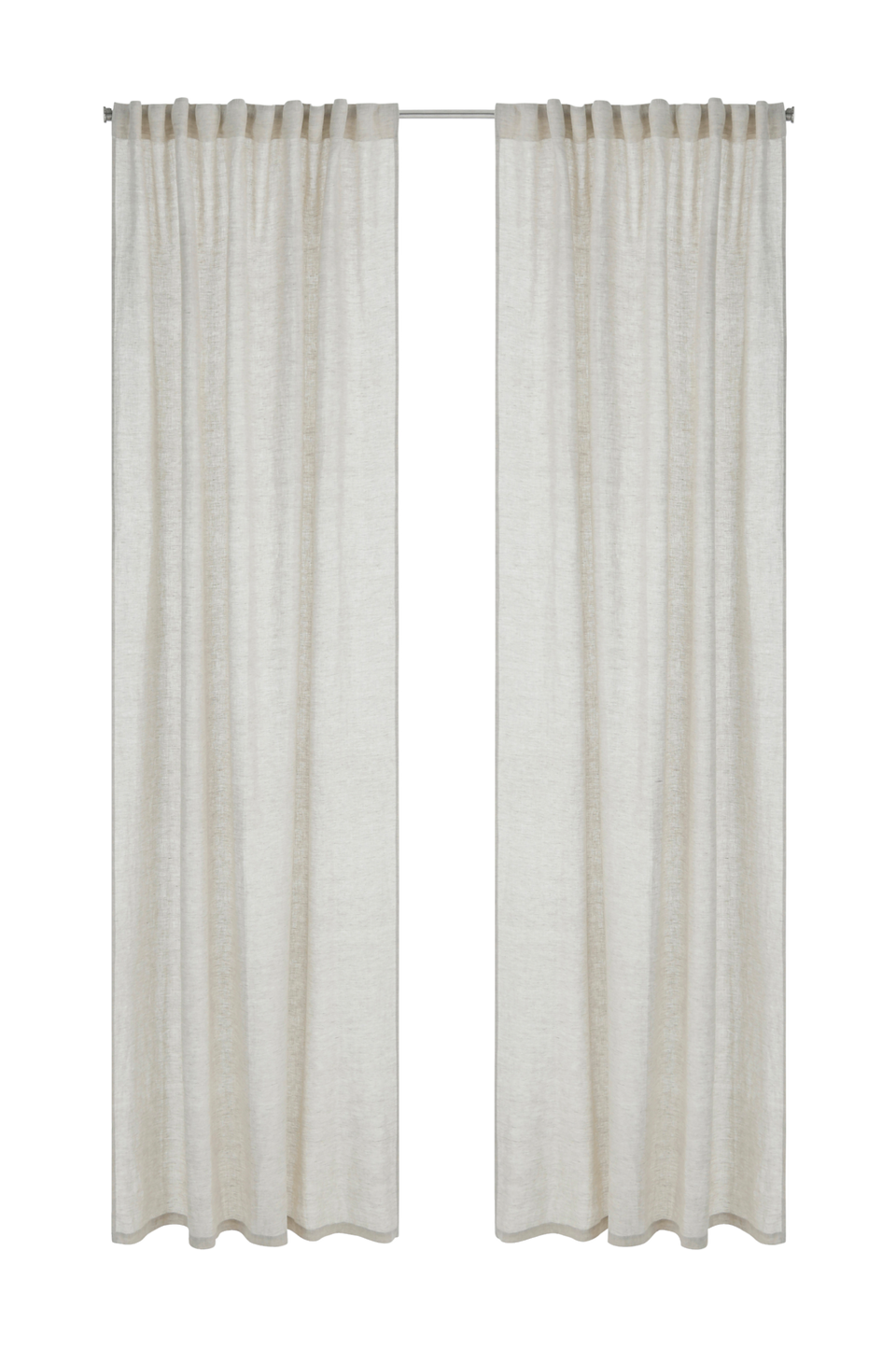 Ellos Home Multibandslängd Malva 2-pack i 100% lin, beige från Ellos Home, bild 2