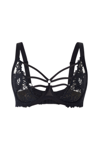 Zizzi - Bygel-bh lSuve Freja Bra - Svart - 105C