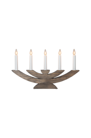 NAVIDA Adventtikynttelikk Korkeus 24 Cm Ruskea Valaisimet Jotex