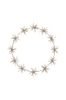 Koriste Flower Ring 50 cm Valkoinen