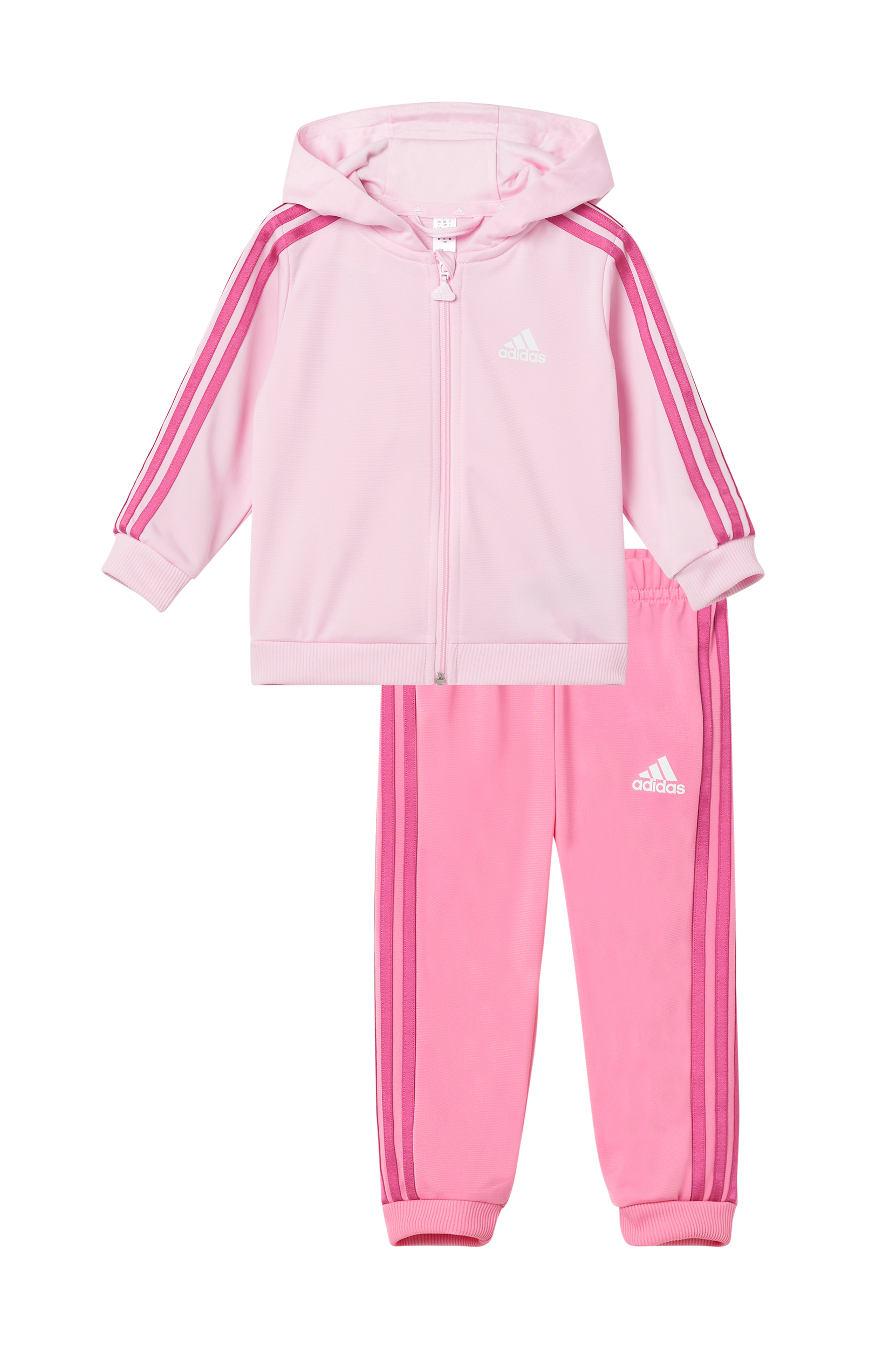 adidas Sport Performance - Joggingsæt I 3S Shiny TS - Rosa - 74
