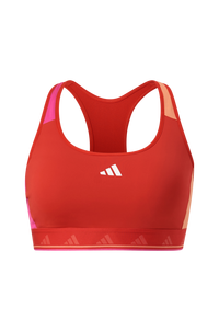 adidas Sport Performance - Sport-bh Powerreact Techfit Support Bra - Röd - S/A-C