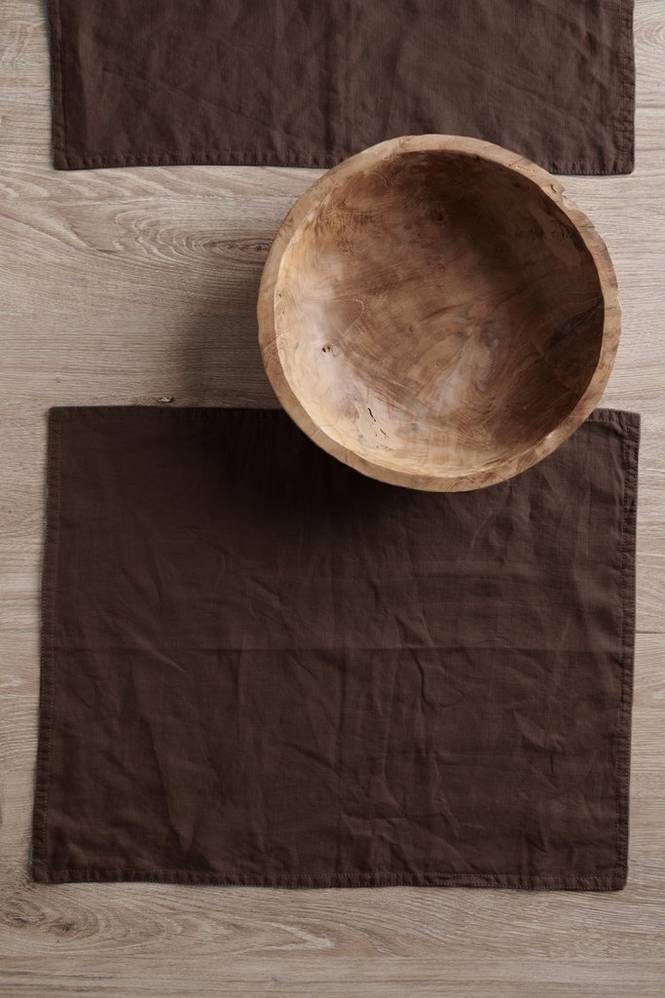 Bordstablett Malva 2-pack i 100% lin