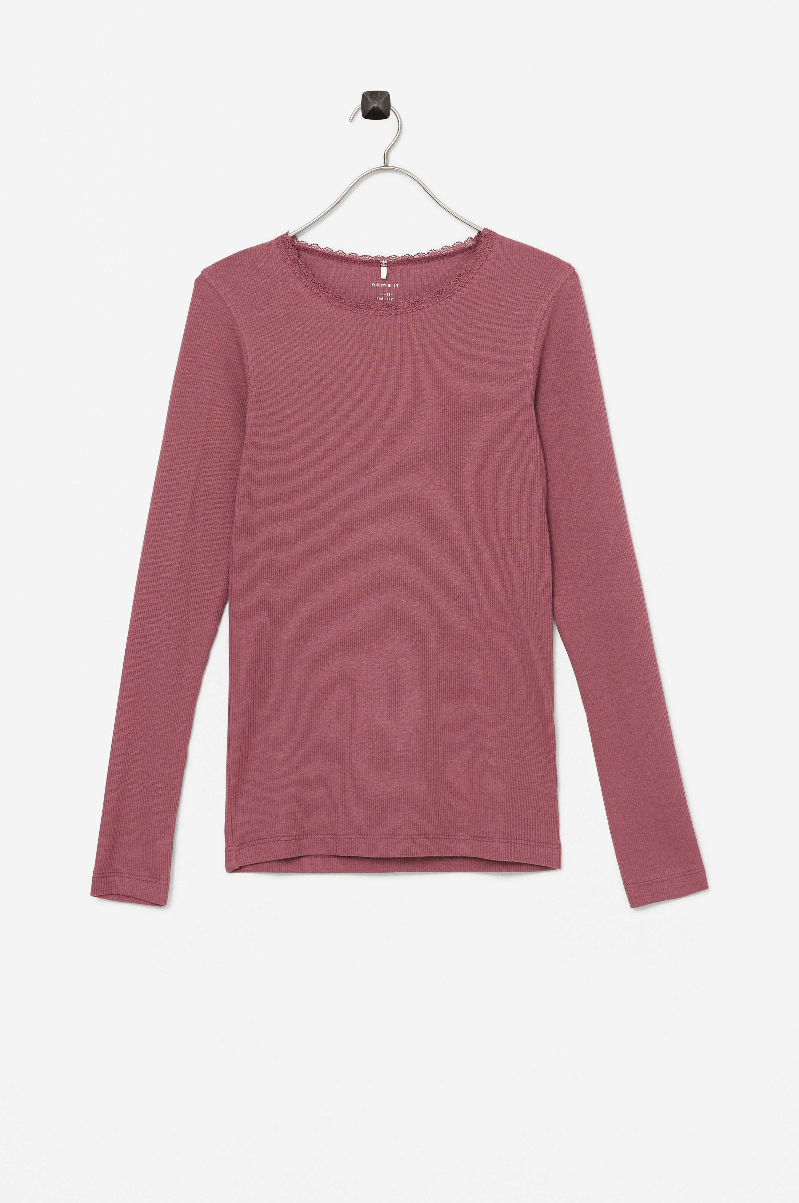 Name It Kids Toppi NkfKab LS Slim Top Ruskea Puserot Ellos fi