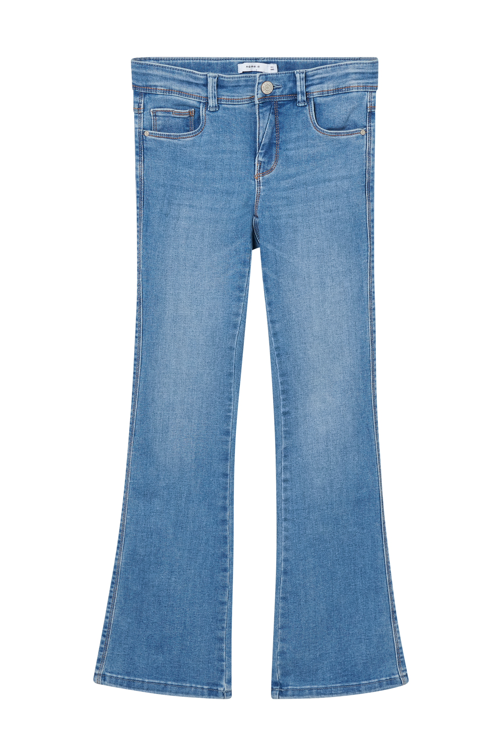 Name it - Jeans nkfPolly Skinny Boot Jeans 1142 - Blå - 146