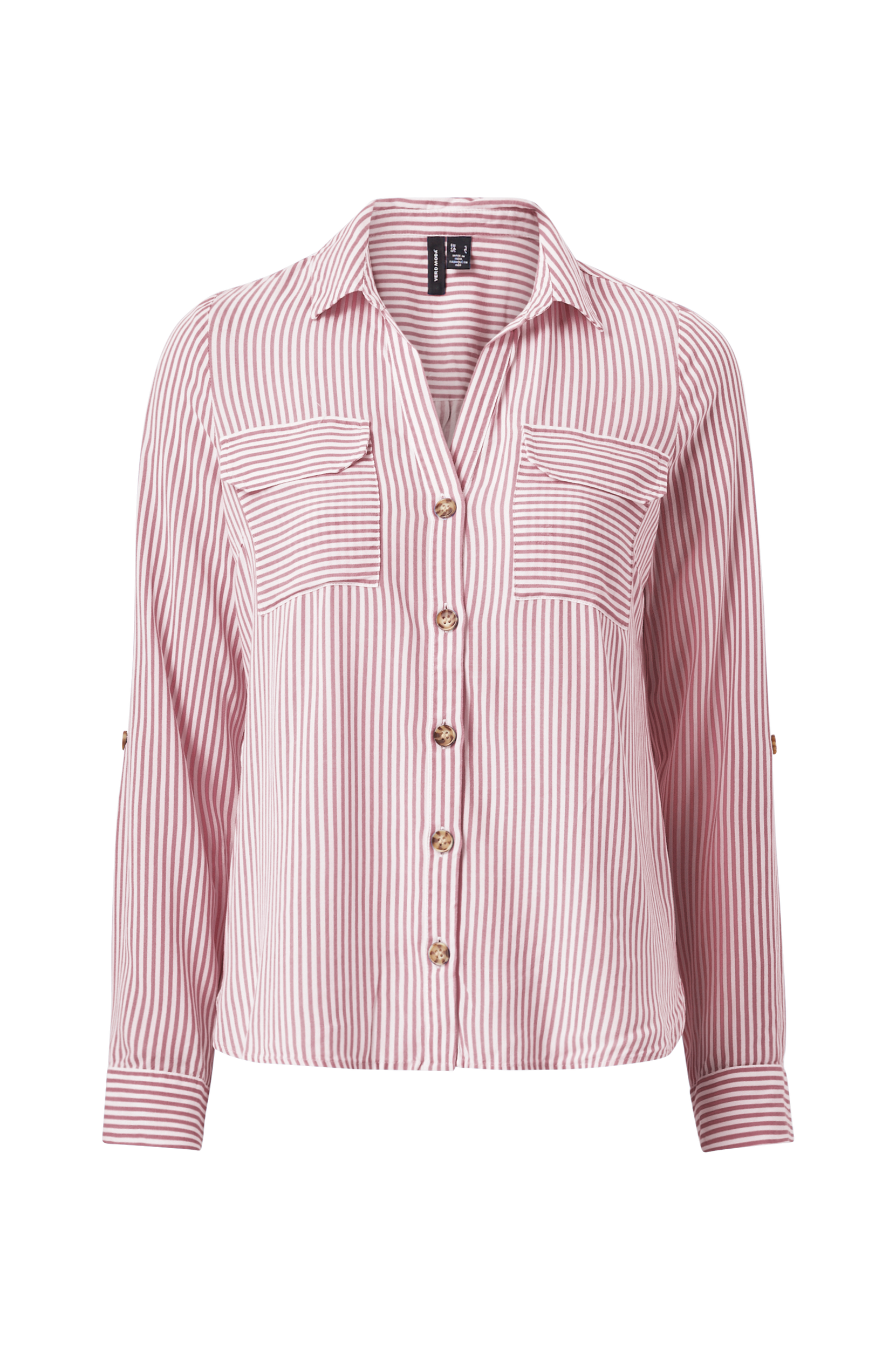 Vero Moda - Skjorte vmBumpy L/S Shirt - Hvid - 34