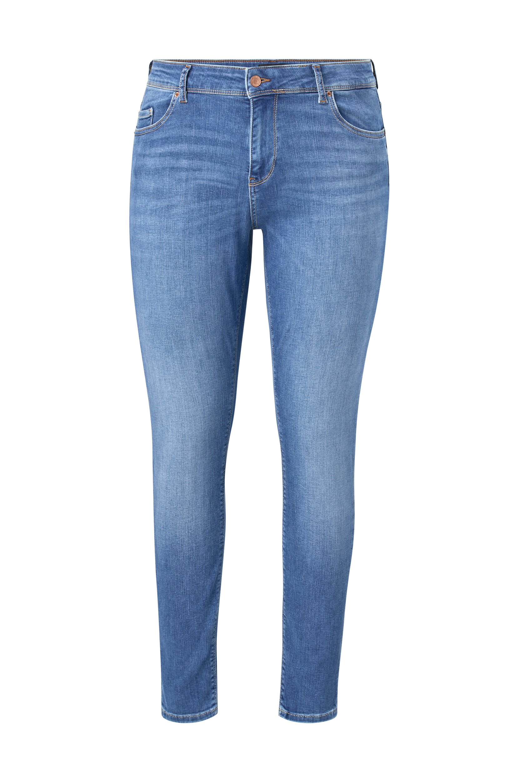 Vero Moda Curve - Jeans vmLux Mr Slim RI310 Curve - Blå - W46/L32