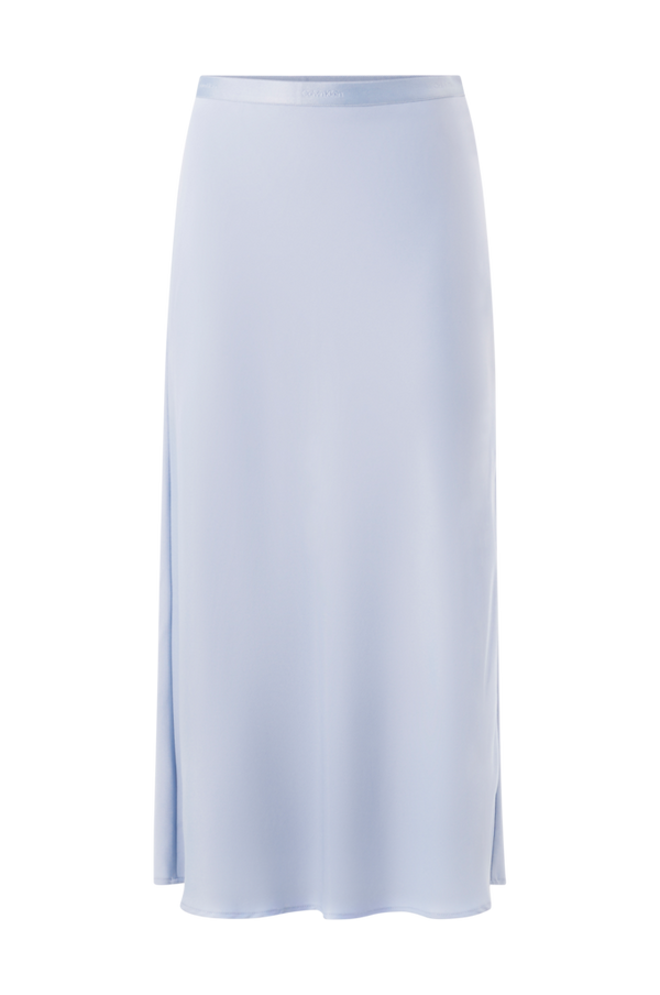 Calvin Klein - Nederdel Recycled CDC Bias Cut Midi Skirt - Blå - 36