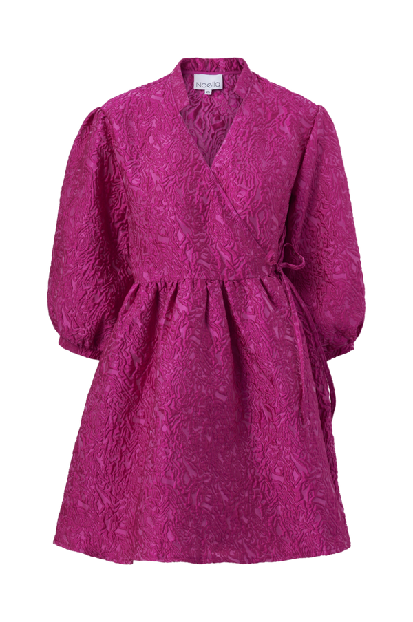 Noella - Slå om-kjole Aya Wrap Dress - Rosa - 42