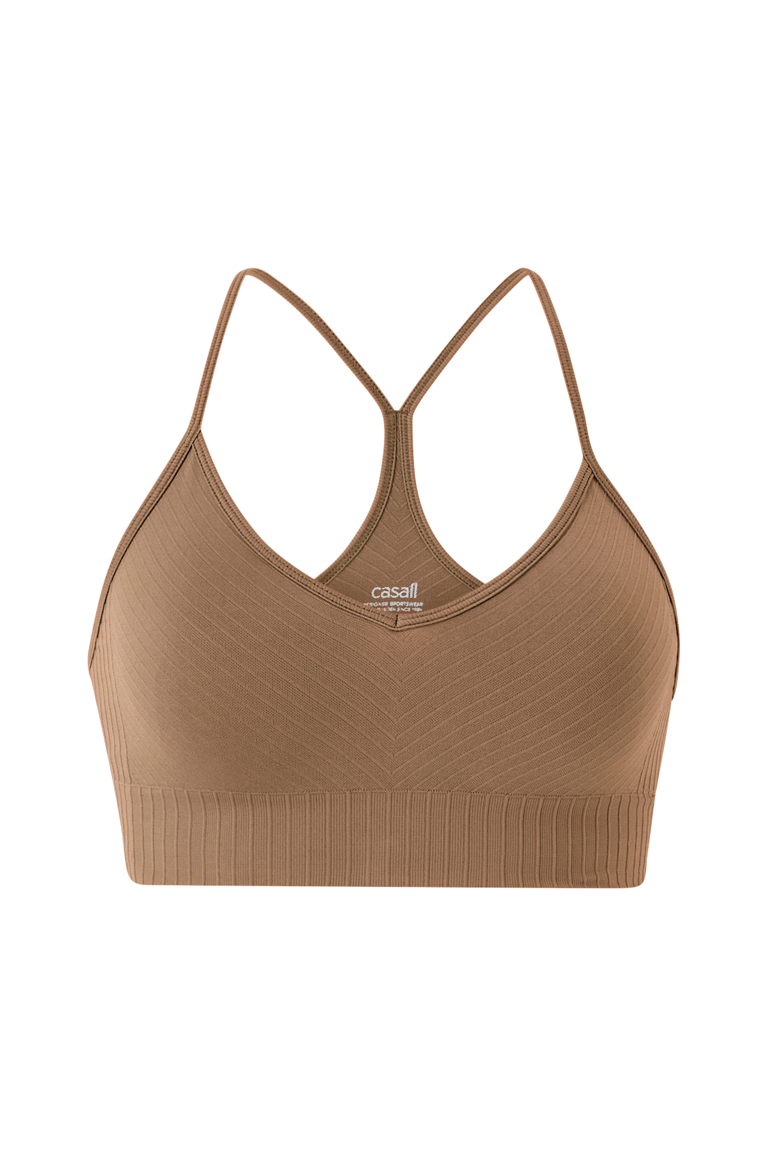 Träningstopp Seamless Graphical Rib Sports Top