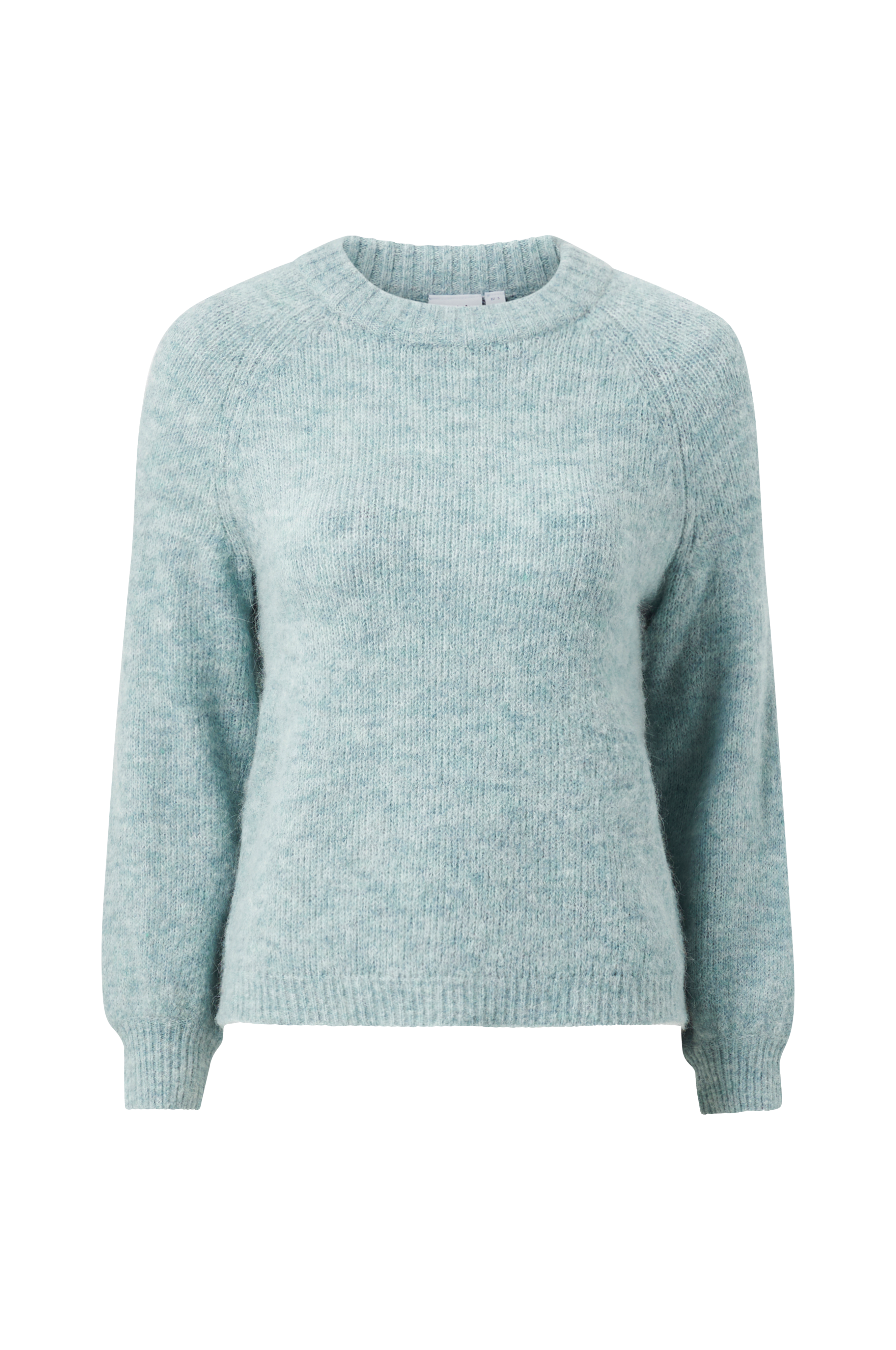 mor frimærke Saks Vila Trøje viJamina O-neck L/S Knit Top - Blå - Striktrøjer | Ellos.dk