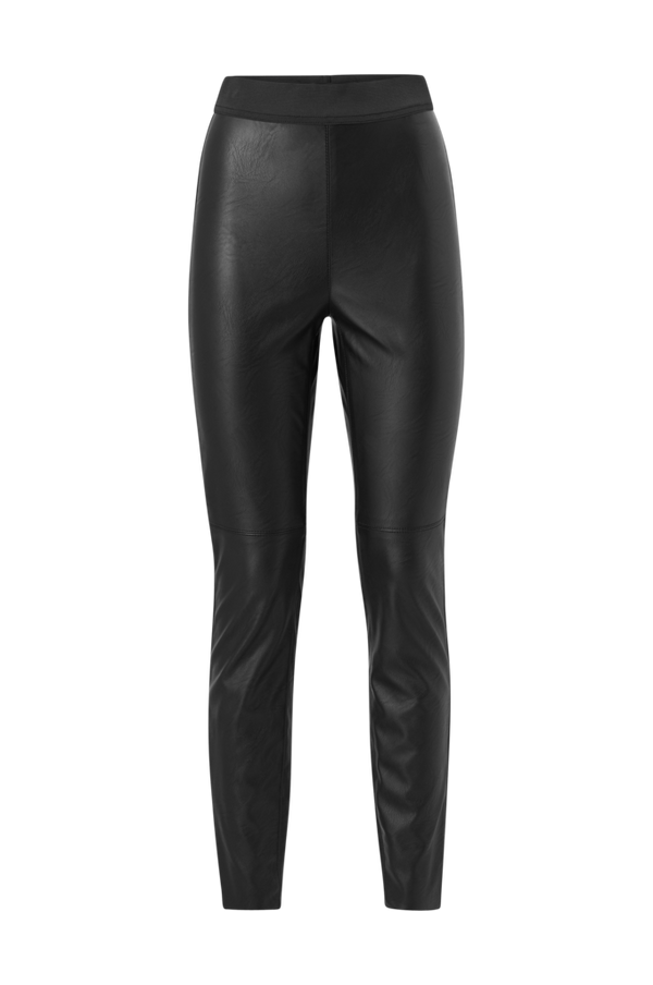 Vero Moda - Leggings vmStorm HR Pl Cut Legging - Sort - W36/L32 - Leggings  - Tøj til kvinder (29455002)