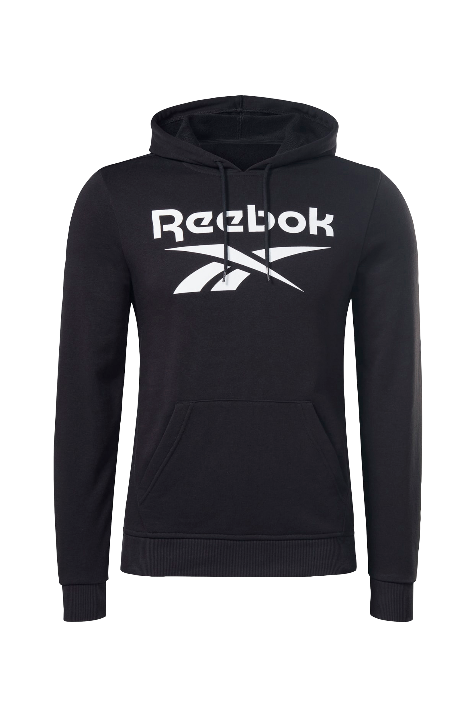 Reebok Performance - Hættetrøje RI FT Big Logo OTH Hood - Sort - S