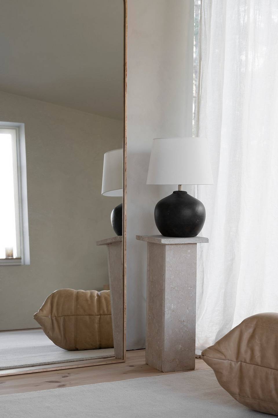 watt & VEKE Lampskärm Basic straight 33, vit från watt & VEKE, bild 2