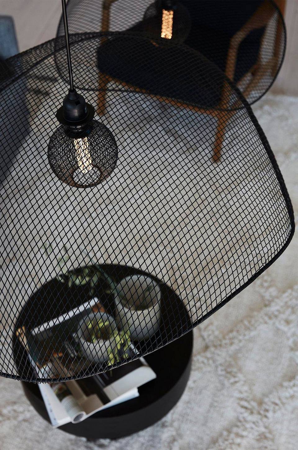 PR Home Takskärm Vivi 61 cm, svart från PR Home, bild 2
