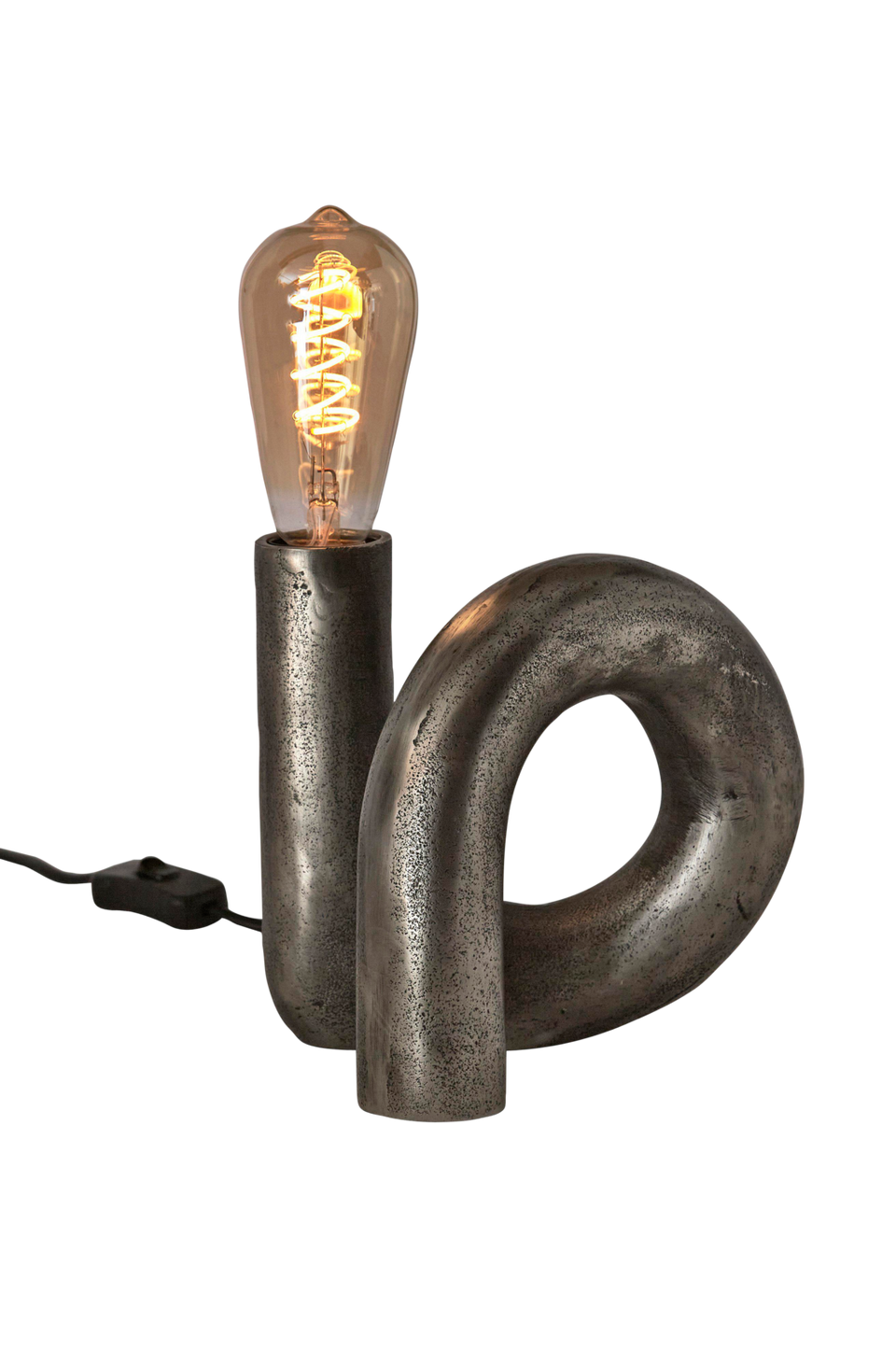 PR Home Lampfot Notice Swirl 18 cm, silver från PR Home, bild 2