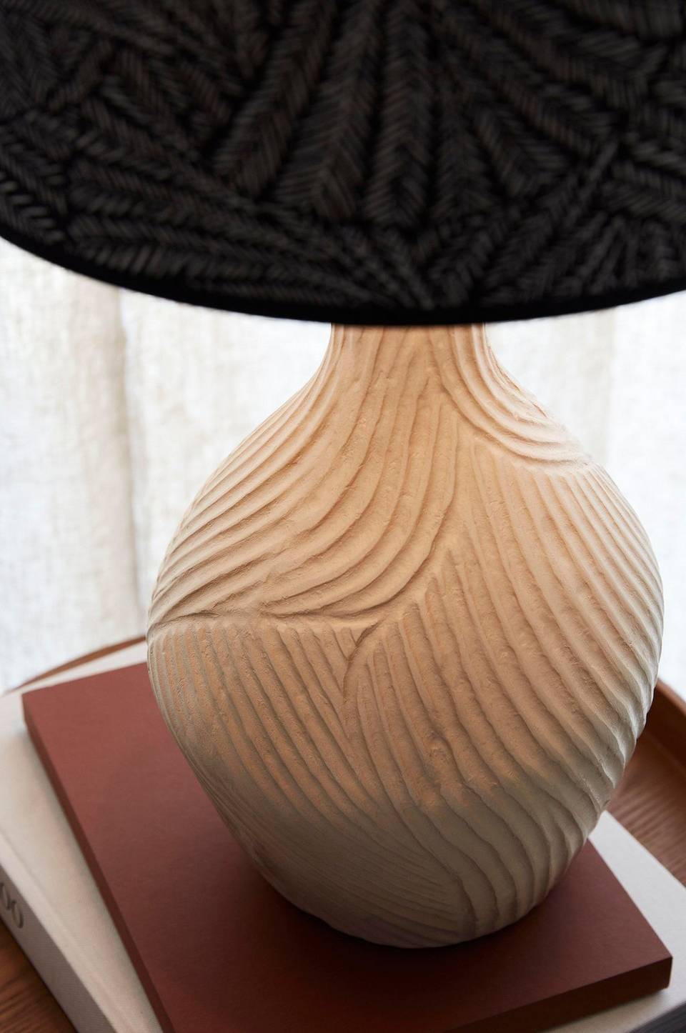 PR Home Lampfot Hope 44 cm, beige från PR Home, bild 2