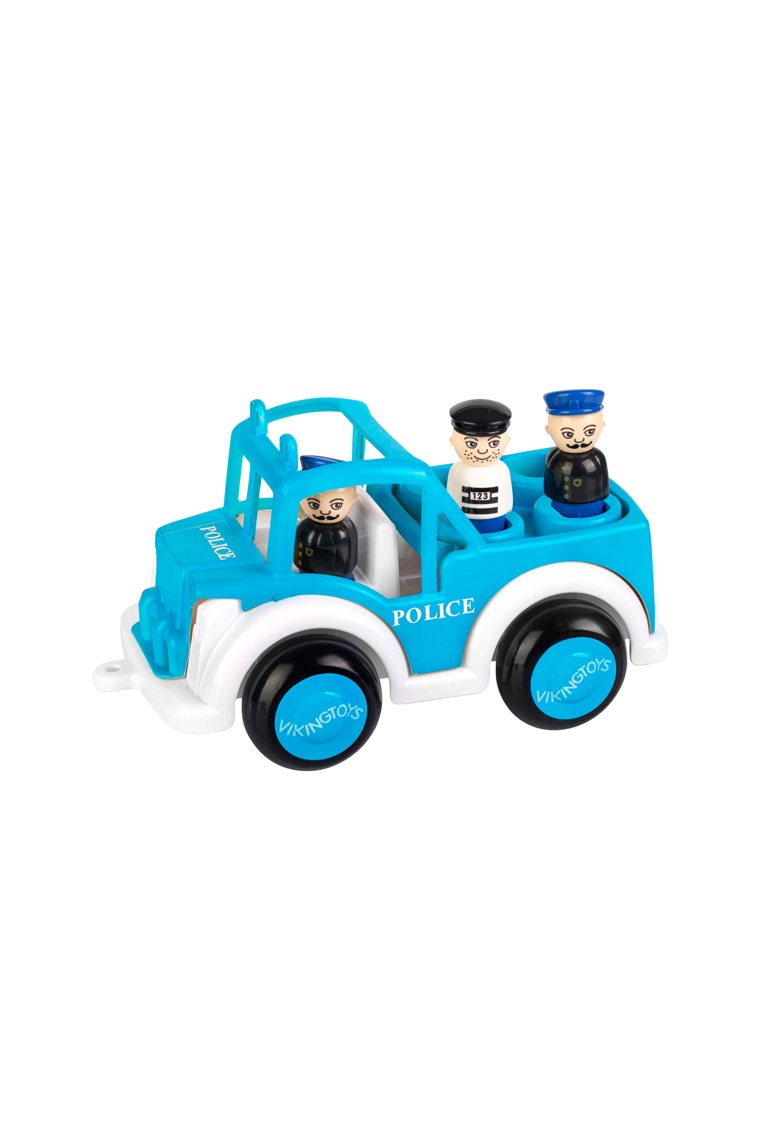 Viking Toys Jumbo Polisjeep med 3 figurer Bilar Ellos.se