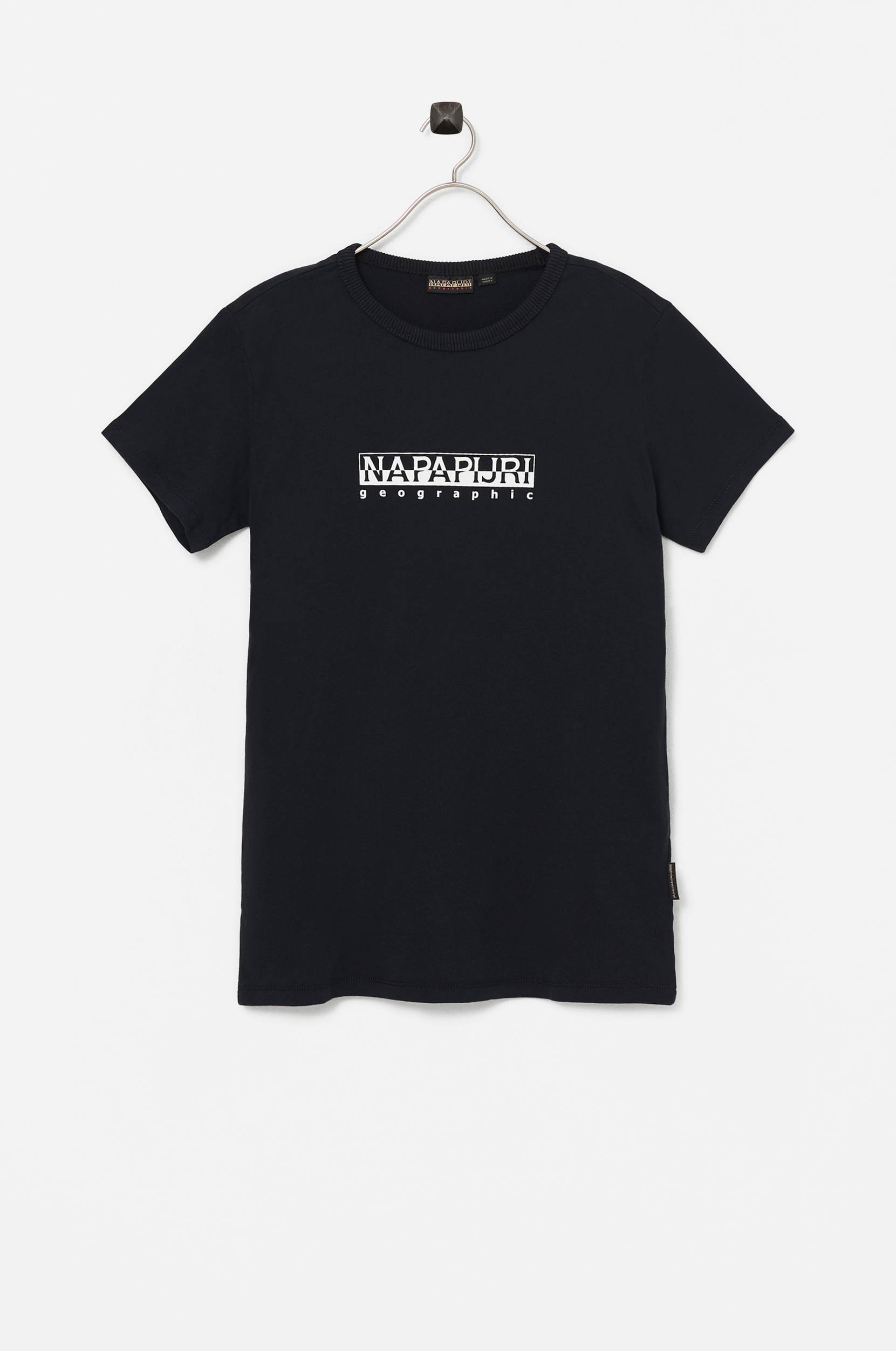 Napapijri - T-shirt K S-Box SS 2 - Sort - 170/176