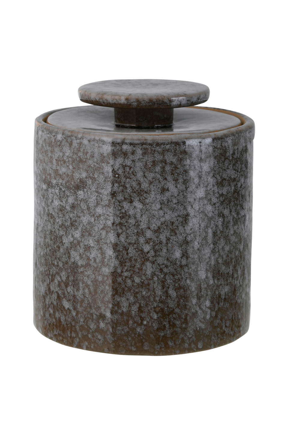 Ellos Home Kruka / förvaringsburk Moss höjd 12,5 cm, brun från Ellos Home, bild 2