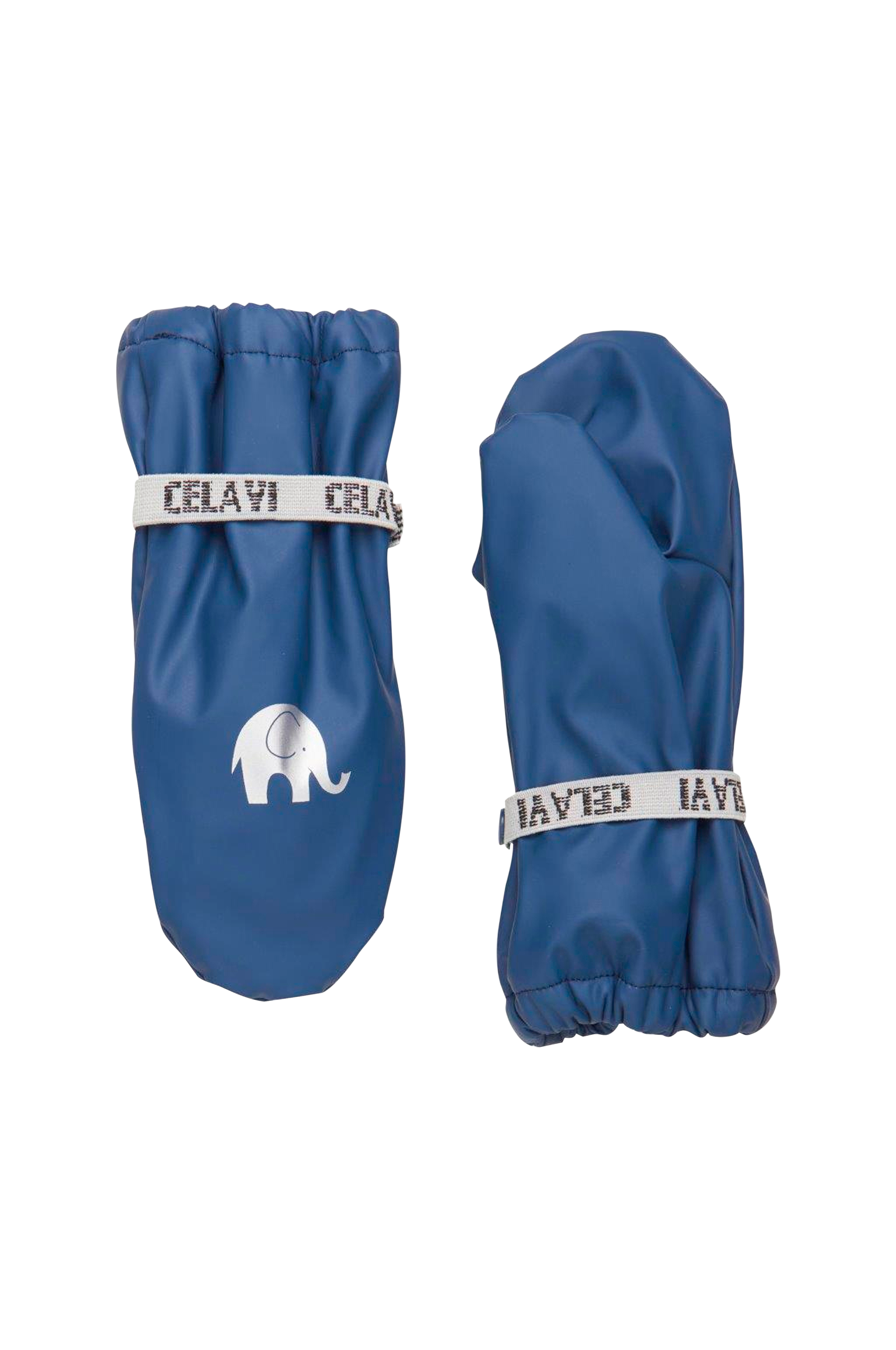 passe usund udvikling CeLaVi Regnvanter Padded PU-mittens w. Fleece - Blå - Handsker & vanter |  Ellos.dk