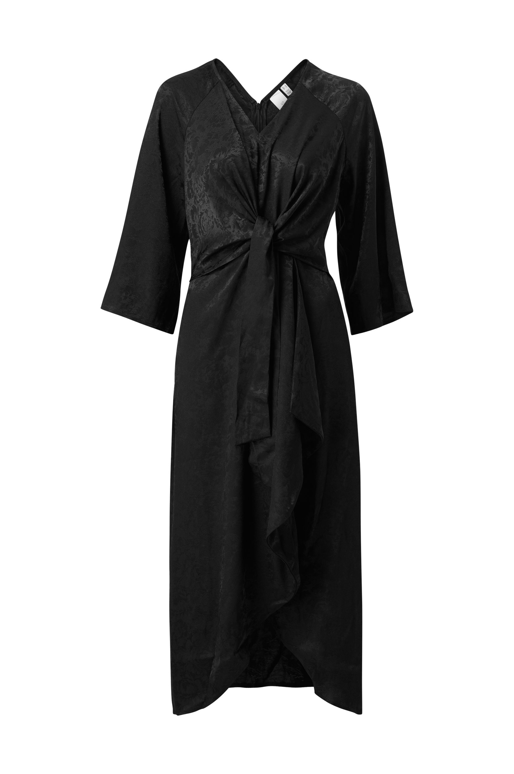 Y.A.S - Kjole Retrieve 3/4 Long Dress - Sort - 38