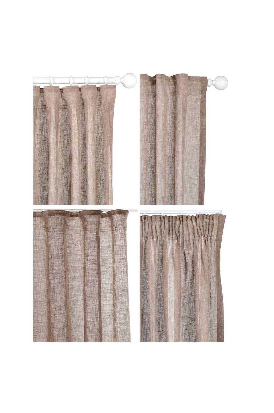 Hasta Gardin Malva 132x250 cm, beige från Hasta, bild 5