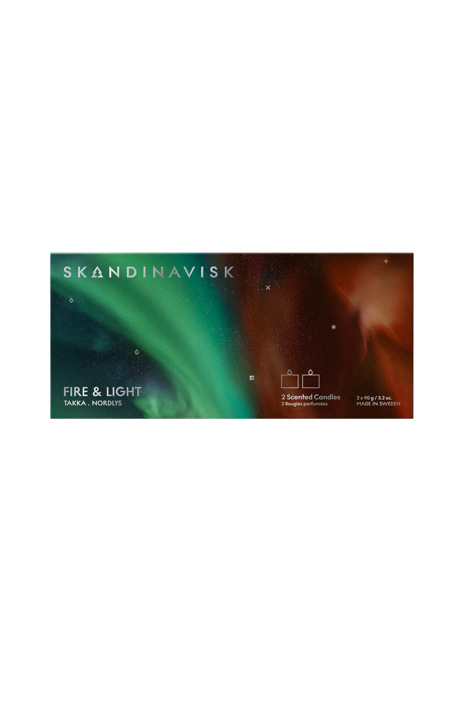 Skandinavisk Fire & Light Mini Candle Giftset 2 X 90G från Skandinavisk, bild 2