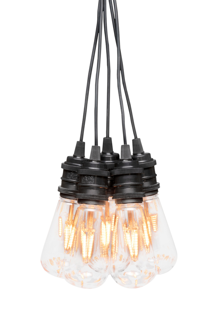Påbygningslenke ALVA E27 10 LED 915 cm