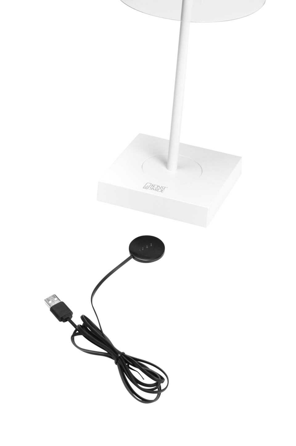 Konstsmide Bordslampa Scilla USB 36 cm., vit från Konstsmide, bild 5